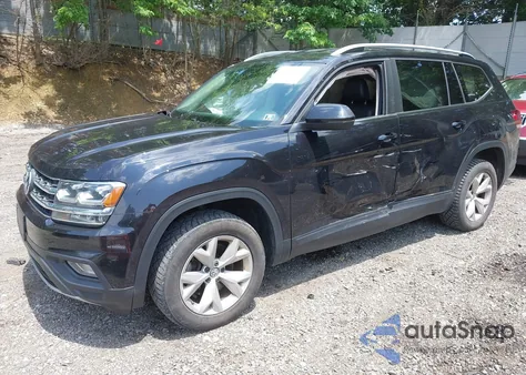 2018 Volkswagen Atlas 3.6L V6 Se from USA, damaged, VIN 1V2KR2CA4JC569589